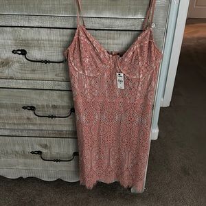 Very cute peach Express dress. Brand new!